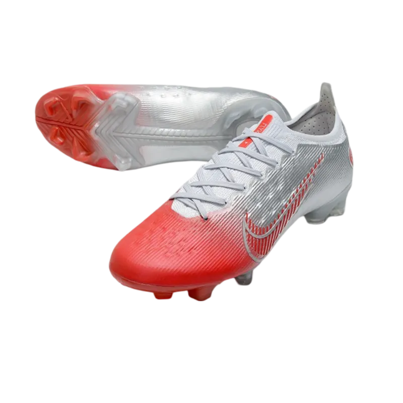 Nike Mercurial Vapor 14 Elite FG Leroy Sane Silver Red - Goatkits Boots