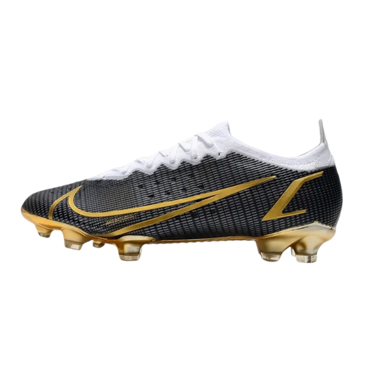 Nike Mercurial Vapor 14 Elite FG Black Gold - Goatkits Boots