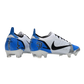 Nike Mercurial Vapor 14 Elite FG White Bleu Black - Goatkits Boots