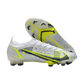 Nike Mercurial Vapor 14 Elite FG White Black Metallic Silver Volt - Goatkits Boots