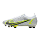 Nike Mercurial Vapor 14 Elite FG White Black Metallic Silver Volt - Goatkits Boots