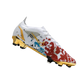 Nike Mercurial Vapor 14 Elite FG White Red Gold Bleu - Goatkits Boots