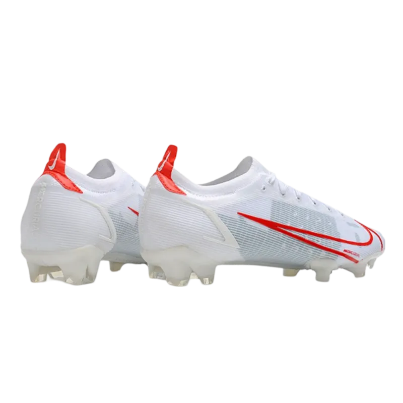 Nike Mercurial Vapor 14 Elite FG White Red - Goatkits Boots