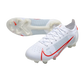 Nike Mercurial Vapor 14 Elite FG White Red - Goatkits Boots