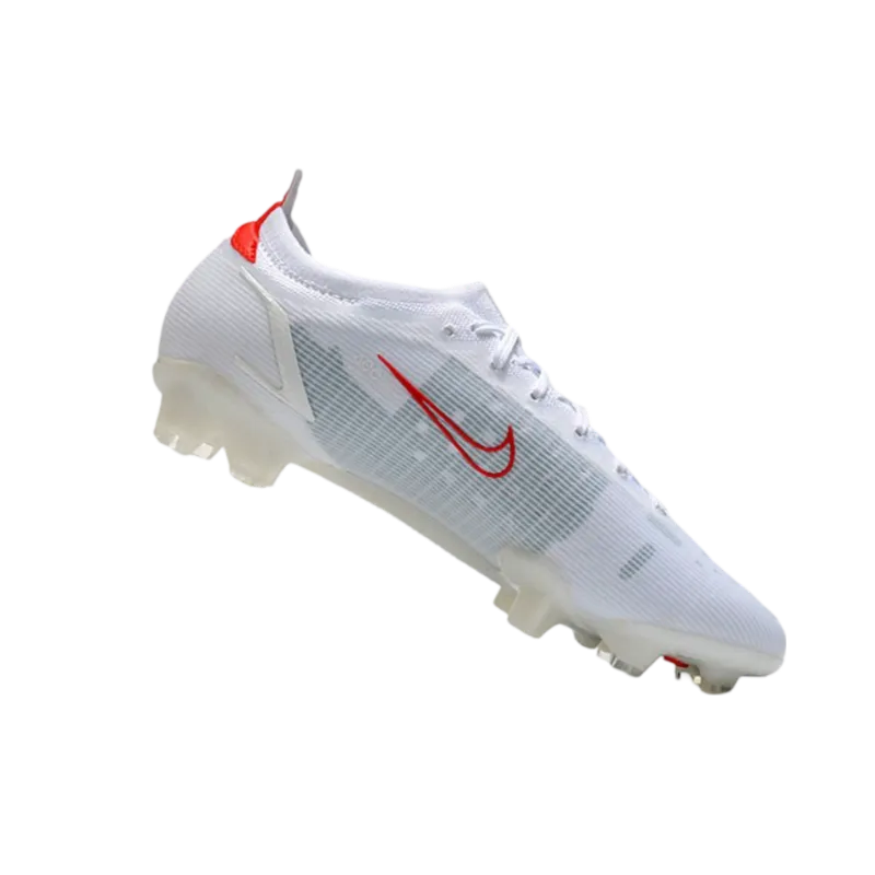 Nike Mercurial Vapor 14 Elite FG White Red - Goatkits Boots