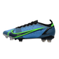 Nike Mercurial Vapor 14 Elite FG Bleu Black Volt - Goatkits Boots