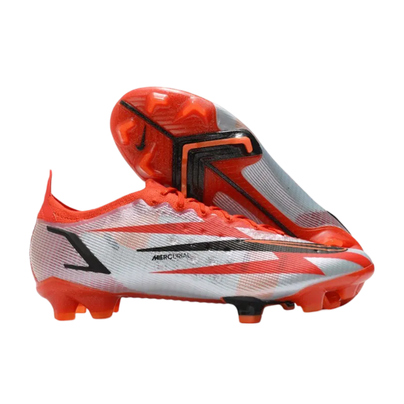 Nike Mercurial Vapor 14 Elite FG Red Chili Black Phantom Orange Total - Goatkits Boots