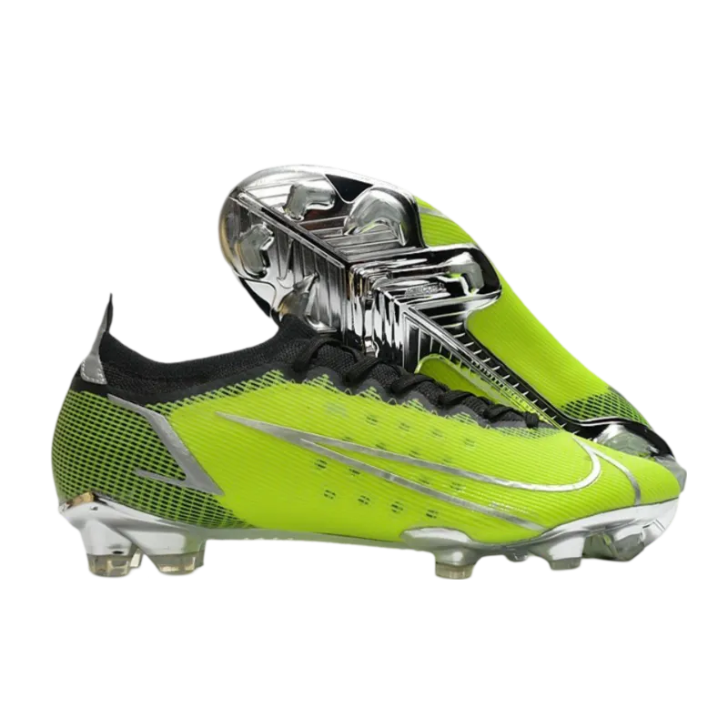 Nike Mercurial Vapor 14 Elite FG Green Silver Black - Goatkits Boots