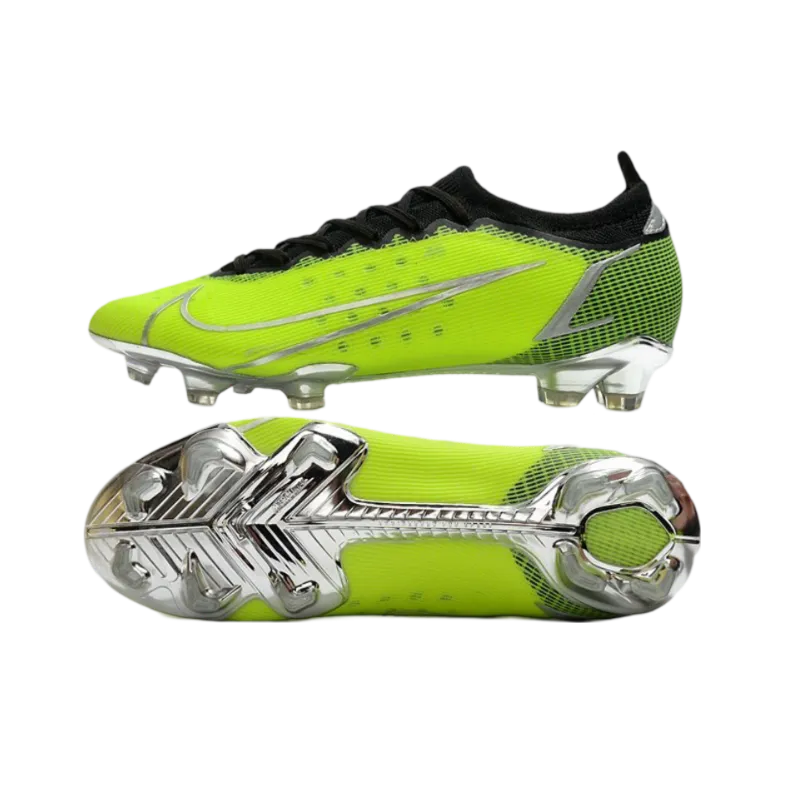 Nike Mercurial Vapor 14 Elite FG Green Silver Black - Goatkits Boots