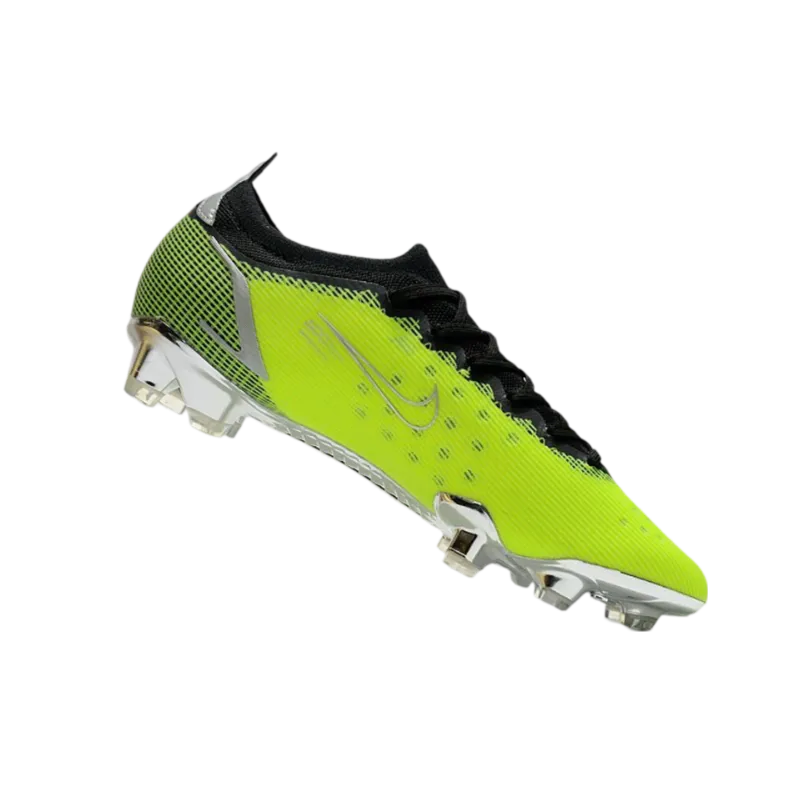 Nike Mercurial Vapor 14 Elite FG Green Silver Black - Goatkits Boots