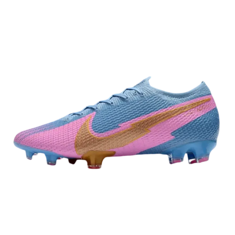 Nike Mercurial Vapor 13 Elite FG Bleu Pink Gold - Goatkits Boots