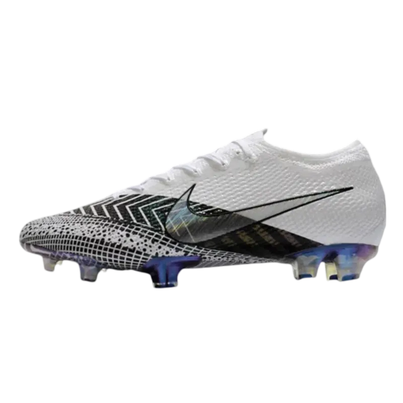 Nike Neuf Mercurial Vapor 13 Elite FG Dream Speed 3 White Black - Goatkits Boots