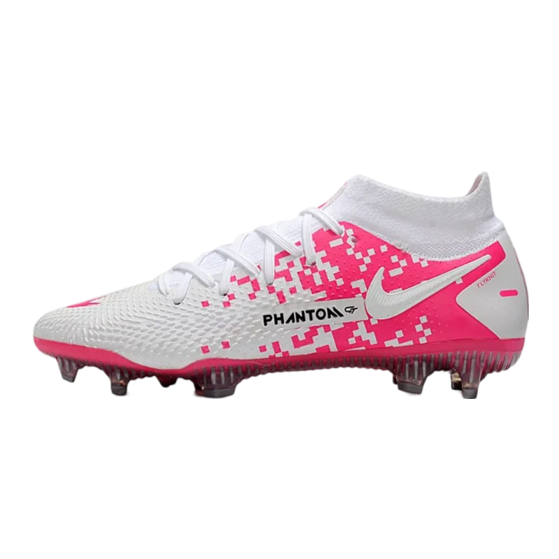 Nike Phantom GT Elite Dynamic Fit FG White Pink  - Goatkits Boots