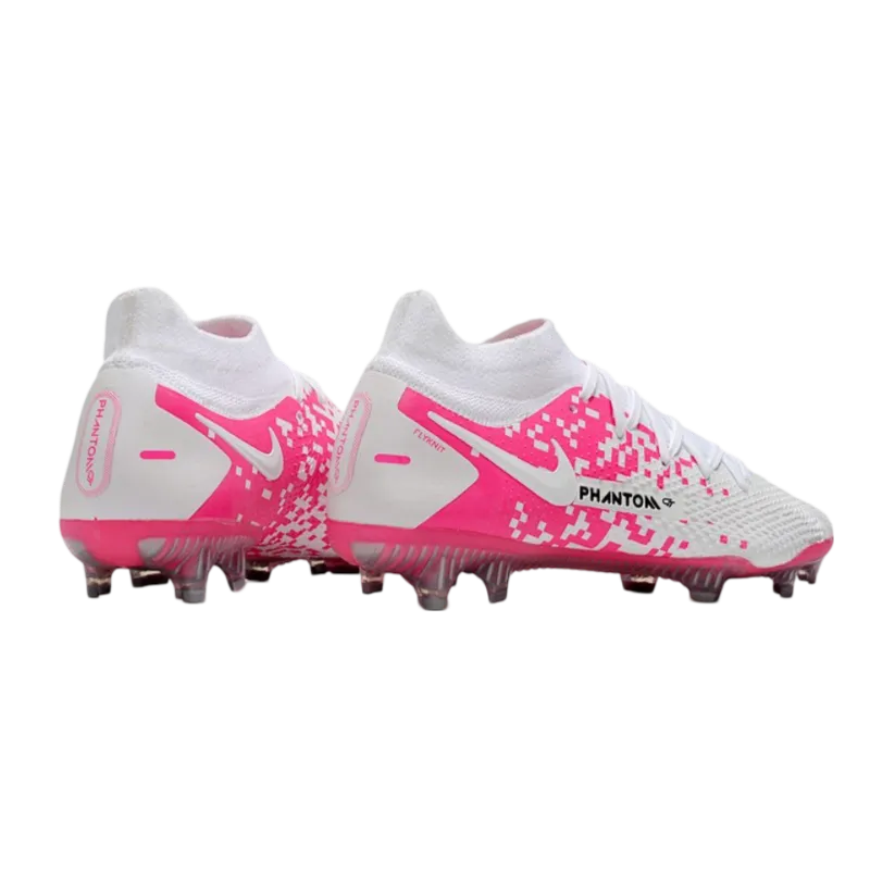 Nike Phantom GT Elite Dynamic Fit FG White Pink  - Goatkits Boots