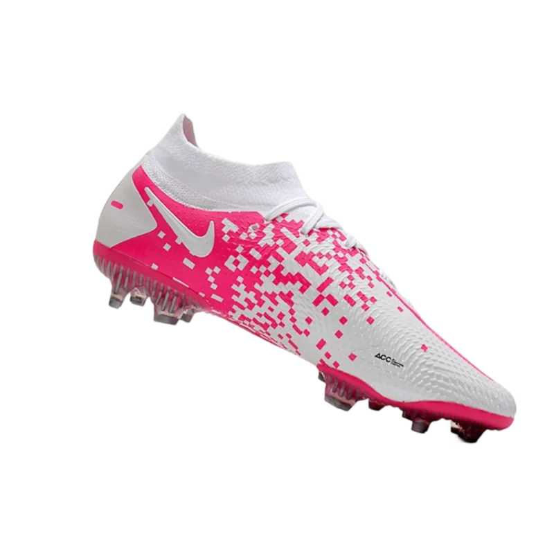 Nike Phantom GT Elite Dynamic Fit FG White Pink  - Goatkits Boots