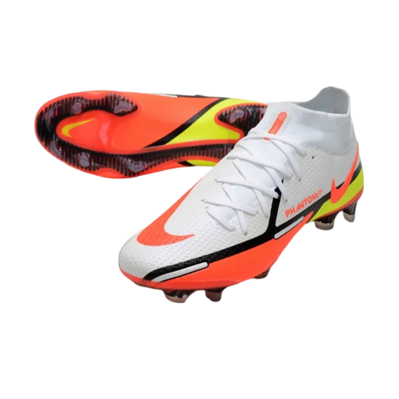 Nike Phantom GT II Elite DF FG White Carmine Volt  - Goatkits Boots