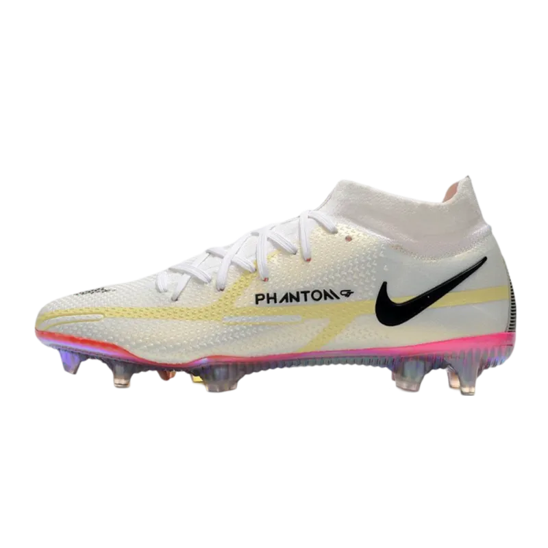 Nike Phantom GT2 Elite DF FG White Black Purple Pink - Goatkits Boots