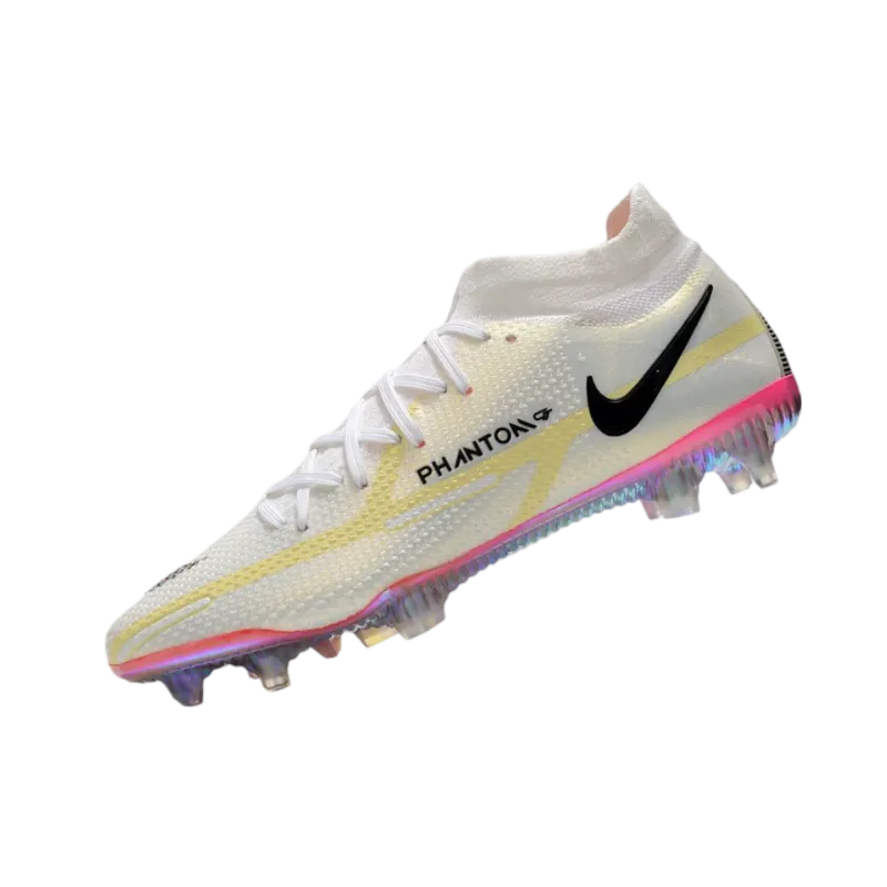 Nike Phantom GT2 Elite DF FG White Black Purple Pink - Goatkits Boots