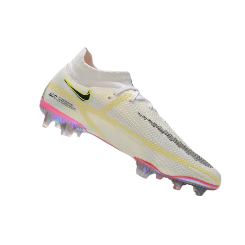 Nike Phantom GT2 Elite DF FG White Black Purple Pink - Goatkits Boots