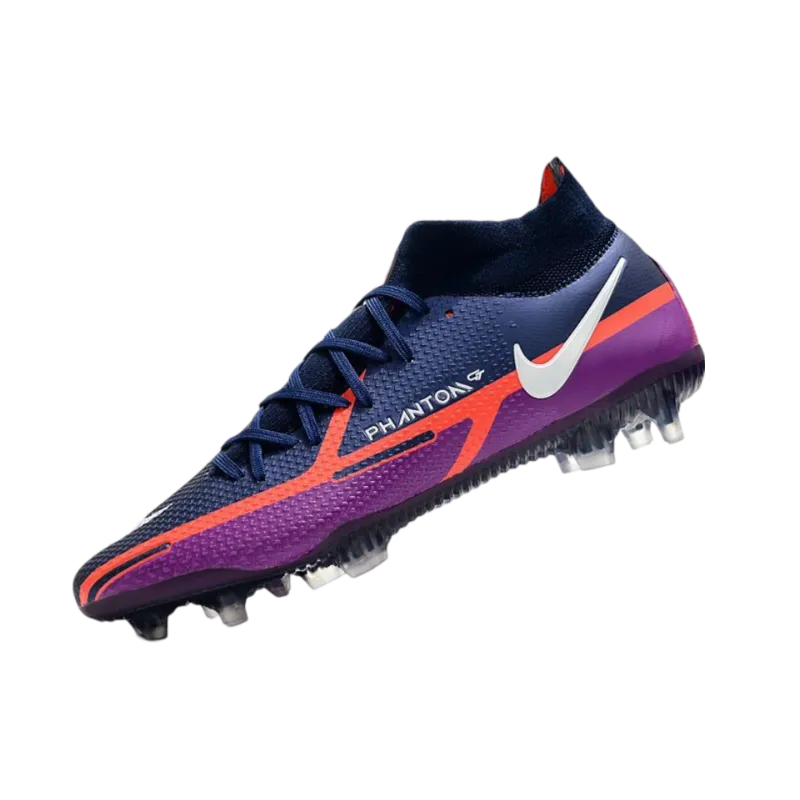 Nike Phantom GT2 Elite DF FG Navy Blue White Purple - Goatkits Boots