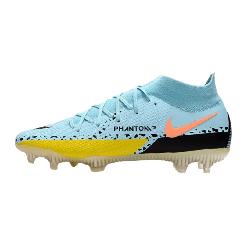 Nike Phantom GT2 Elite DF FG Glacie Ice Black Yellow Strike - Goatkits Boots