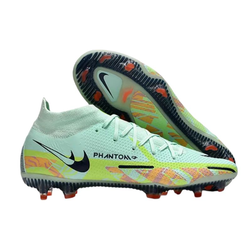 Nike Phantom GT2 Elite DF FG Mint Foam Blackened Phantom Blue - Goatkits Boots