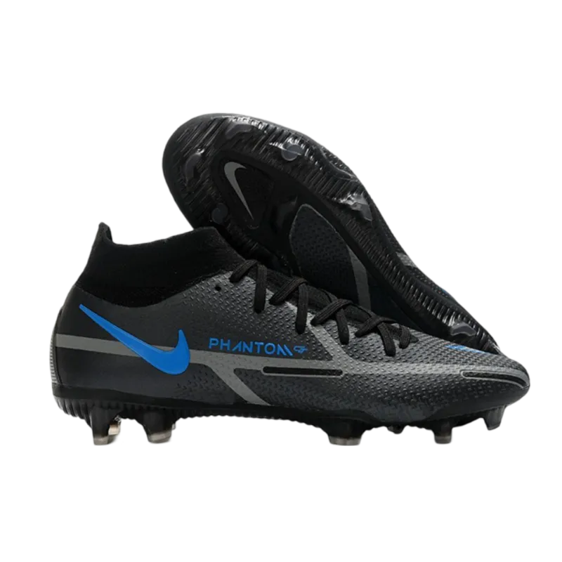 Nike Phantom GT2 Elite DF FG Black Grey - Goatkits Boots