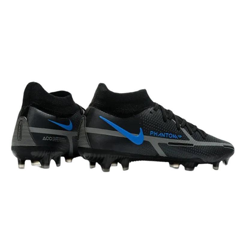 Nike Phantom GT2 Elite DF FG Black Grey - Goatkits Boots