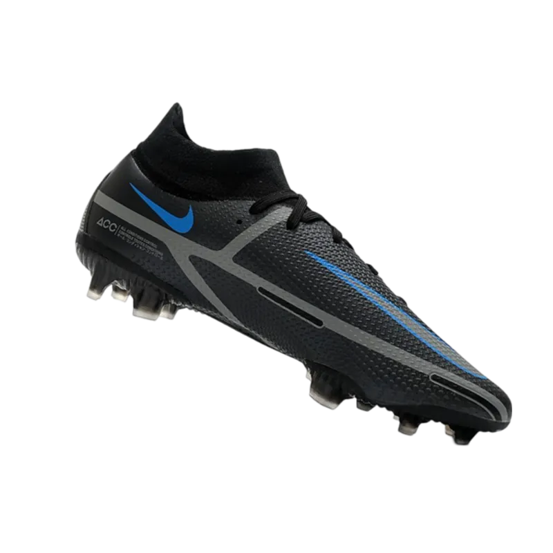 Nike Phantom GT2 Elite DF FG Black Grey - Goatkits Boots