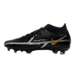 Nike Phantom GT2 Elite DF FG Black Dark Grey Metallic Gold Metallic - Goatkits Boots