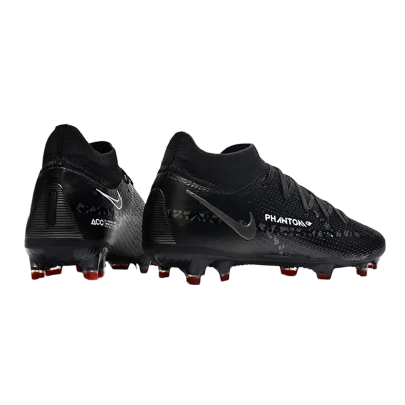 Nike Phantom GT2 Elite DF FG Black Smoke Grey Summit White - Goatkits Boots