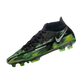 Nike Phantom GT2 Elite DF FG Black Platinum Metallic Green Strike - Goatkits Boots