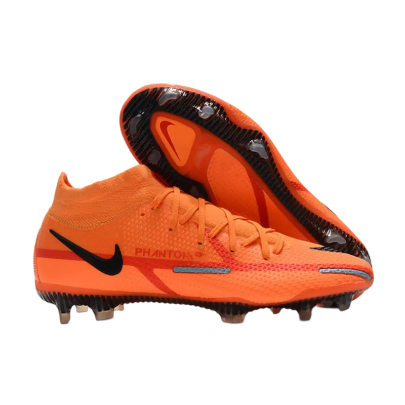 Nike Phantom GT2 Elite DF FG Black Orange - Goatkits Boots