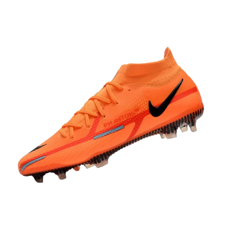 Nike Phantom GT2 Elite DF FG Black Orange - Goatkits Boots