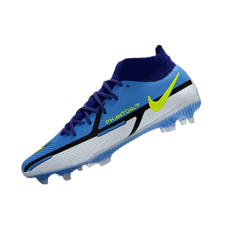 Nike Phantom GT2 Elite DF FG Sapphire Volt Grey Fog Blue  - Goatkits Boots