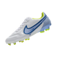 Nike Tiempo Legend 9 Elite FG White Bleu - Goatkits Boots