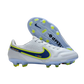 Nike Tiempo Legend 9 Elite FG White Bleu - Goatkits Boots