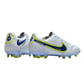 Nike Tiempo Legend 9 Elite FG White Bleu - Goatkits Boots