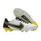 Nike Tiempo Legend 9 Elite FG White Dark Grey Black Yellow Strike - Goatkits Boots