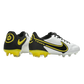 Nike Tiempo Legend 9 Elite FG White Dark Grey Black Yellow Strike - Goatkits Boots