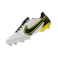 Nike Tiempo Legend 9 Elite FG White Dark Grey Black Yellow Strike - Goatkits Boots