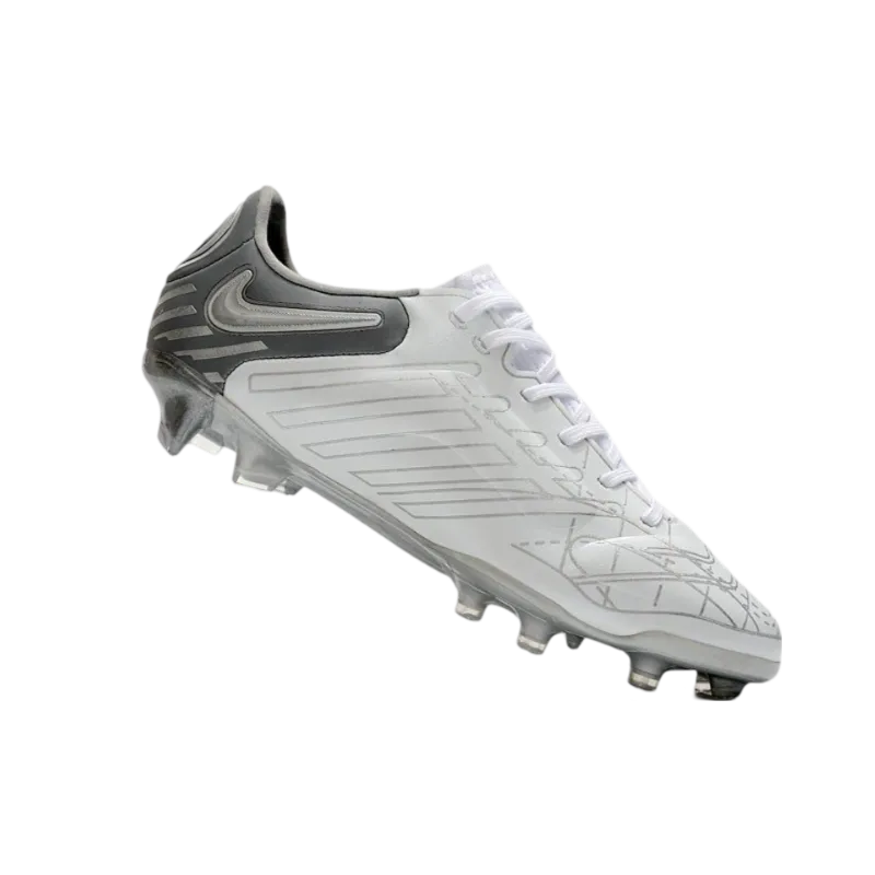 Nike Tiempo Legend 9 Elite FG White Grey - Goatkits Boots