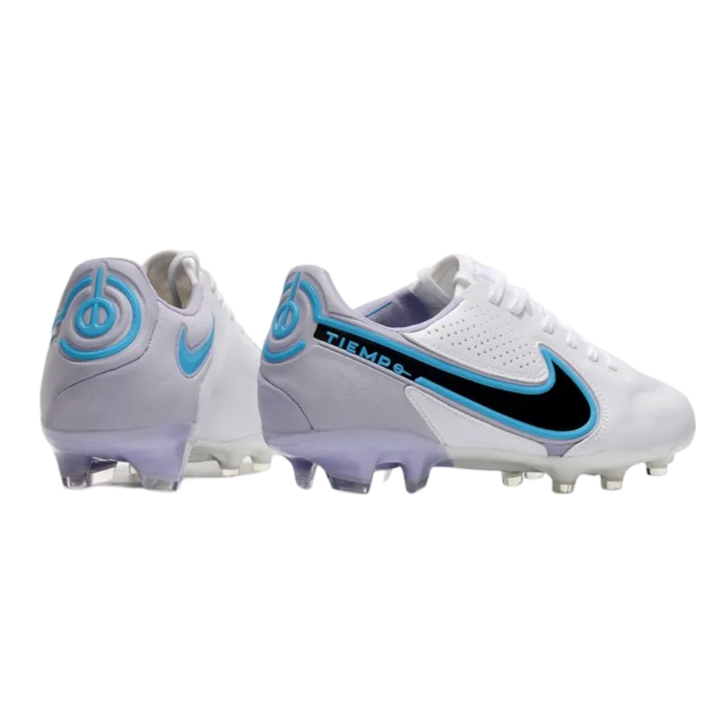 Nike Tiempo Legend 9 Elite FG White Black - Goatkits Boots