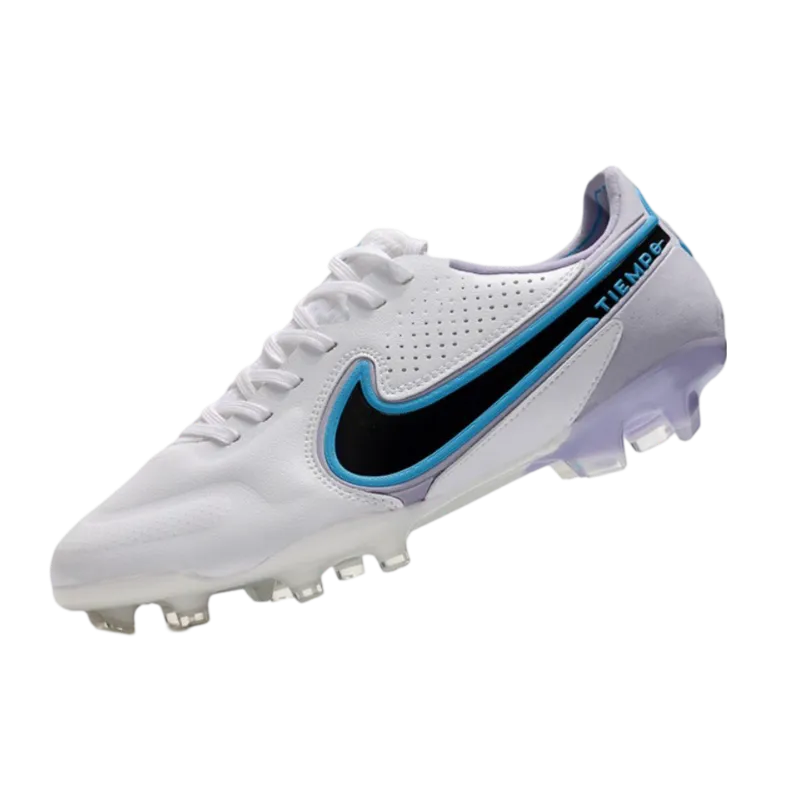 Nike Tiempo Legend 9 Elite FG White Black - Goatkits Boots