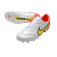 Nike Tiempo Legend 9 Elite FG White Volt Carmine - Goatkits Boots