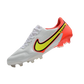 Nike Tiempo Legend 9 Elite FG White Volt Carmine - Goatkits Boots