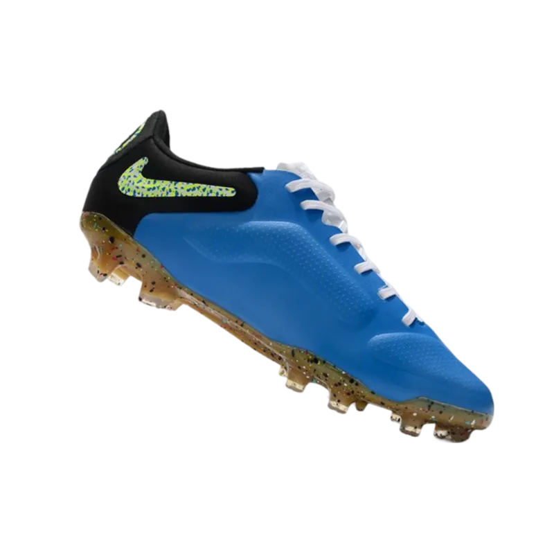 Nike Tiempo Legend 9 Elite FG Bleu Black - Goatkits Boots