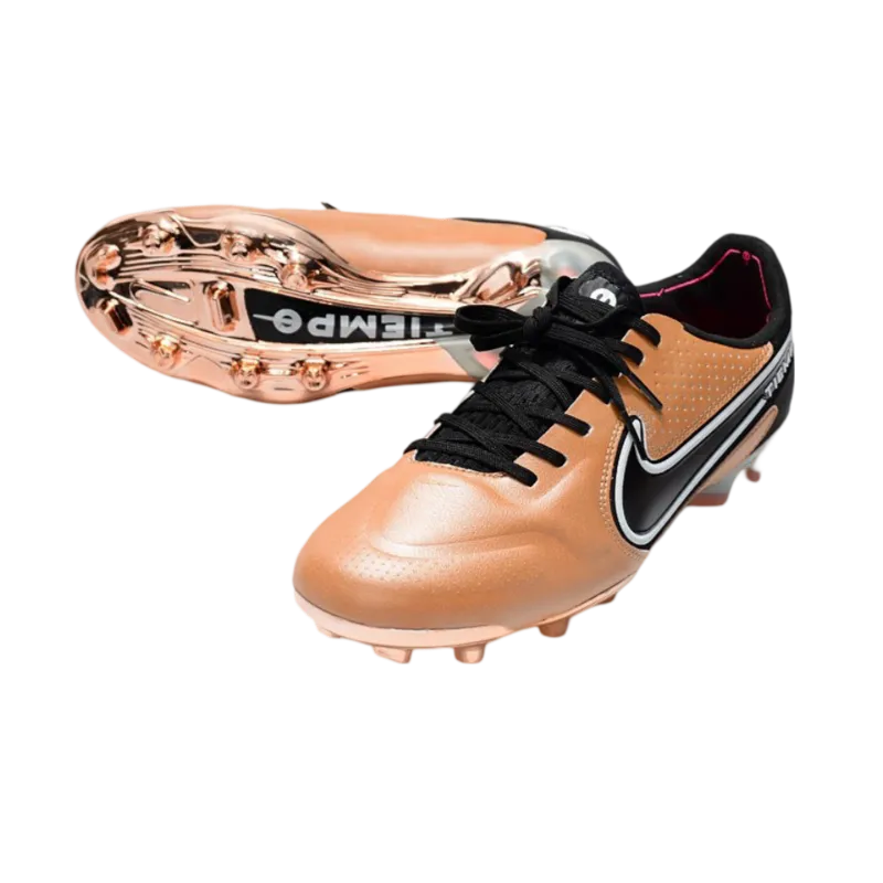 Nike Tiempo Legend 9 Elite FG Metallic Copper White Off Black - Goatkits Boots