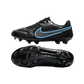 Nike Tiempo Legend 9 Elite FG Black Steel Grey - Goatkits Boots