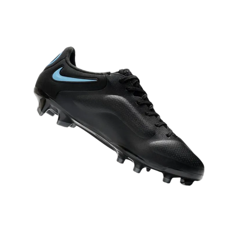 Nike Tiempo Legend 9 Elite FG Black Steel Grey - Goatkits Boots